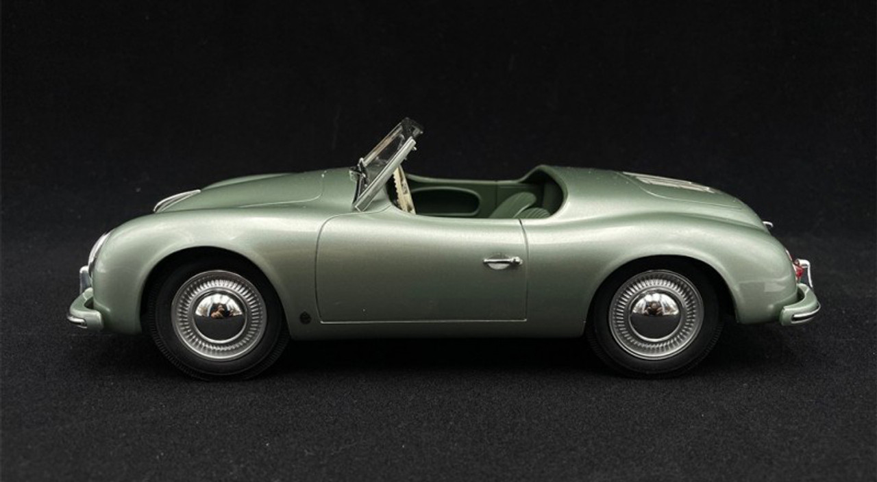 1/18 1952 Porsche 356 America Roadster (Silver Green Metallic) Car Model