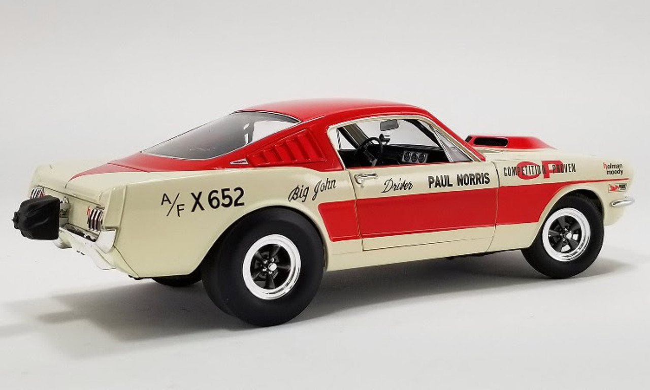 1/18 ACME 1965 Ford Mustang A/FX - Holman Moody - Paul Norris Diecast Car Model