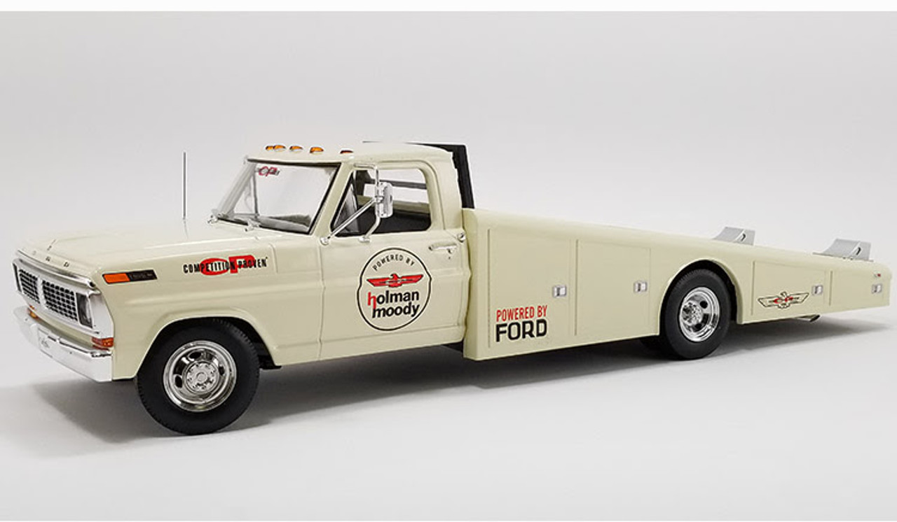 1/18 ACME 1970 Ford F-350 Ramp Truck Holman Moody Diecast Car Model