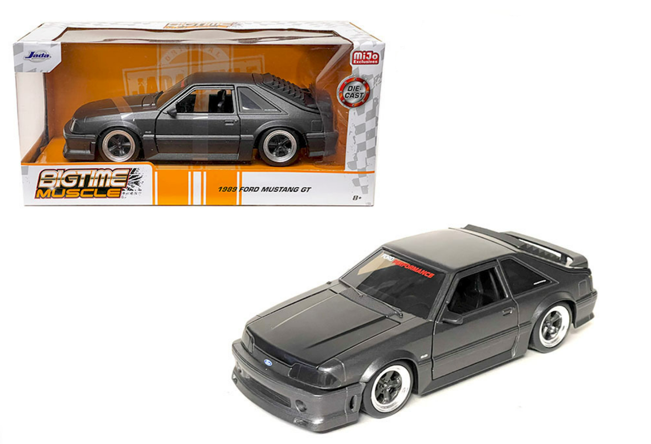 1/24 Jada 1989 Ford Mustang GT Limited Edition Diecast Car Model