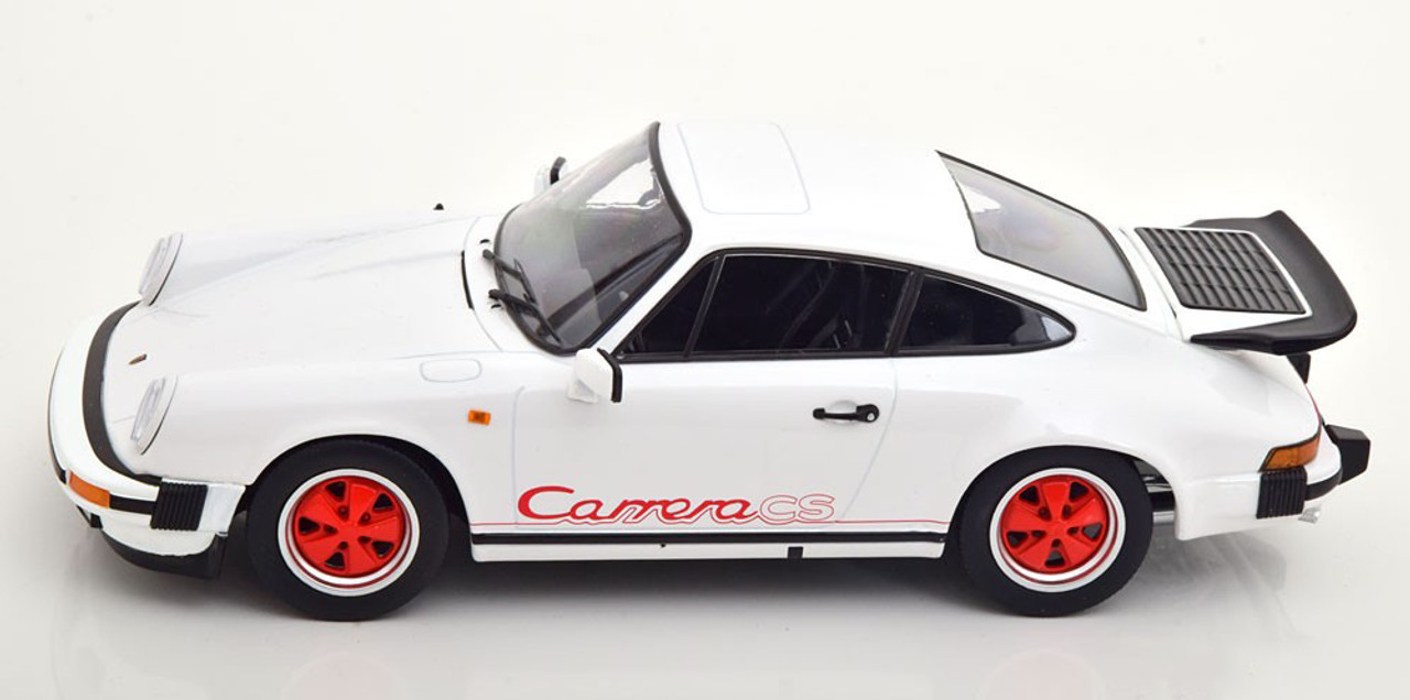 1/18 KK-Scale 1989 Porsche 911 Carrera 3.2 Clubsport (White) Car Model