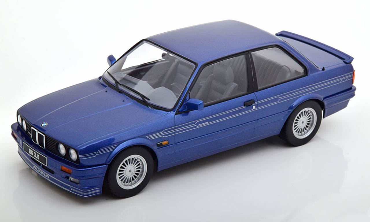 1/18 KK-Scale 1988 BMW Alpina B6 3.5 (E30) (Blue Metallic) Car