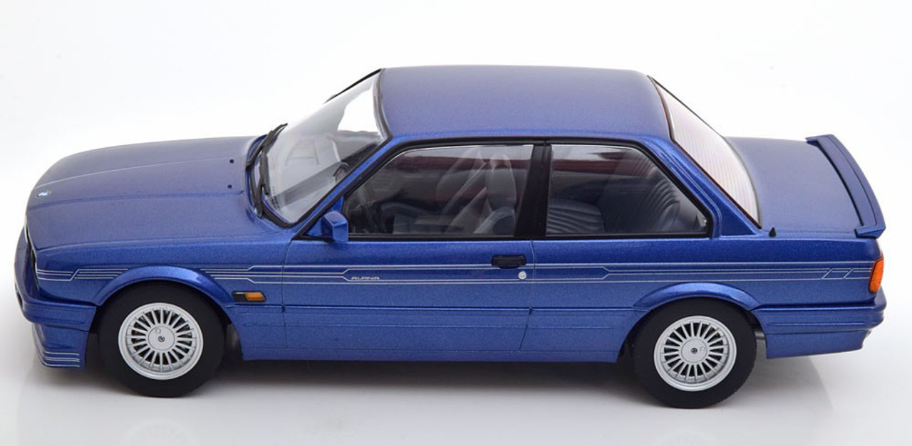 1/18 KK-Scale 1988 BMW Alpina B6 3.5 (E30) (Blue Metallic) Car Model