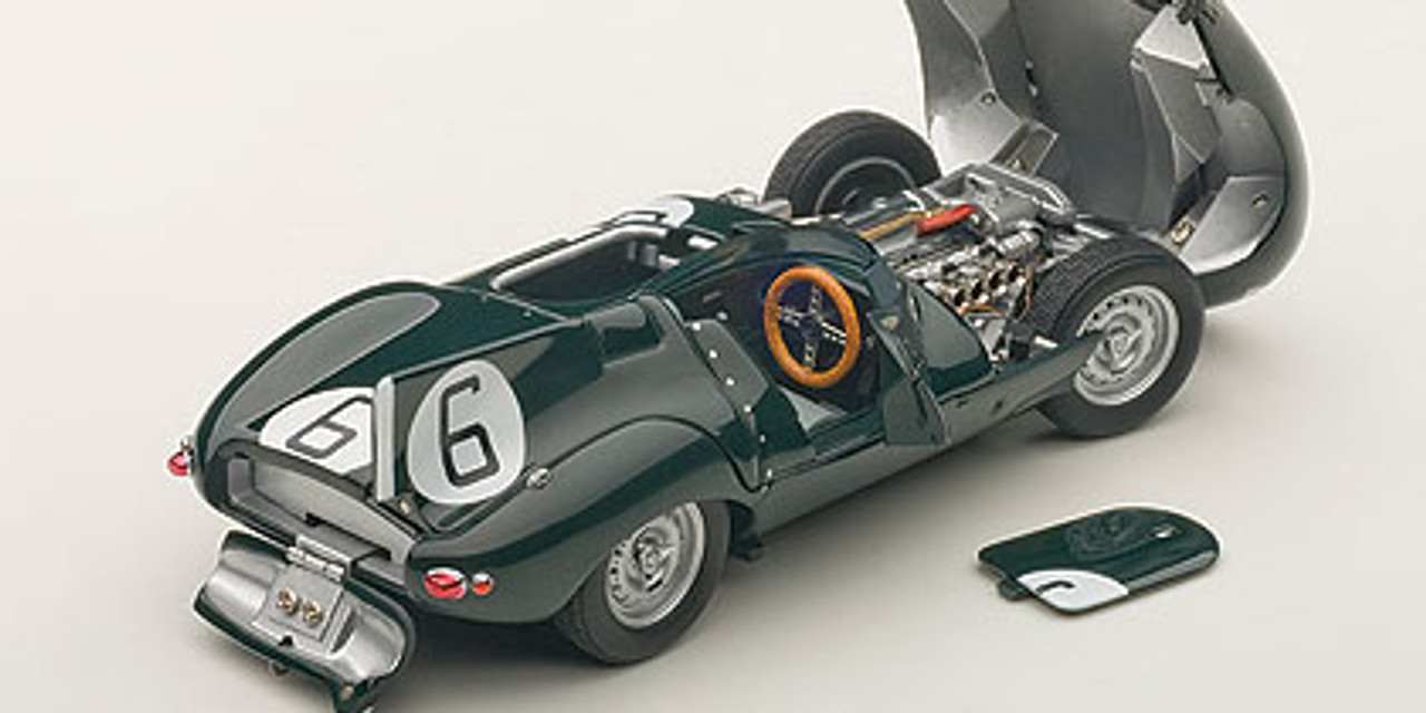 1/43 JAGUAR D-TYPE LEMANS 24HR RACE 1955 WINNER J.M. HAWTHORN