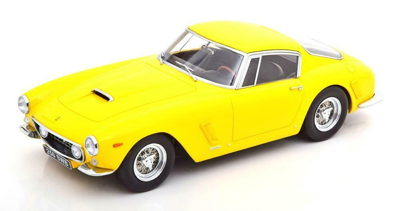 1/18 フェラーリ 250GT 1961 イエロー Ferrari 250GT 1/18 KK-Scale 1961 Ferrari 250 GT SWB Passo Corto (Yellow