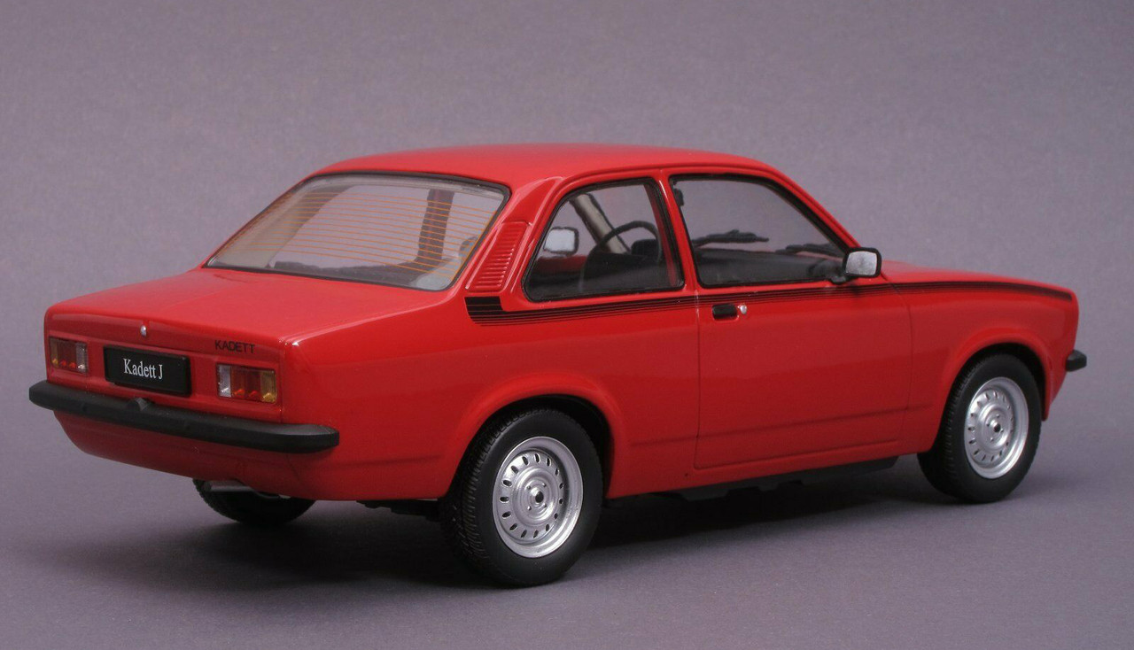 1/18 KK-Scale 1976 Opel Kadett C Junior (Red) Car Model