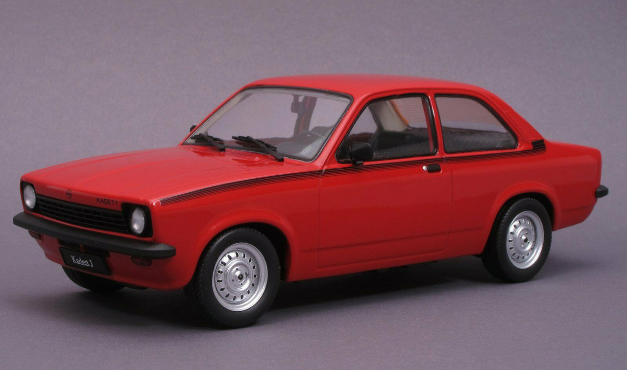 1/18 KK-Scale 1976 Opel Kadett C Junior (Red) Car Model