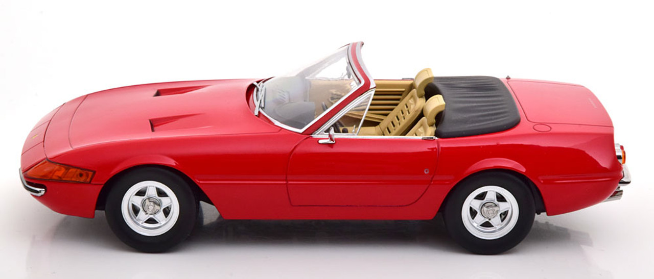 1/18 KK-Scale 1971 Ferrari 365 GTB/4 Daytona Convertible Series 2 (Red) Car Model