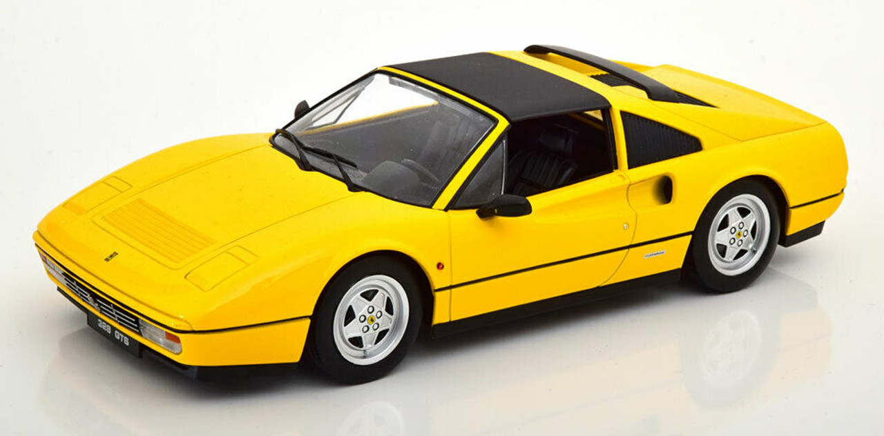 1/18 KK-Scale 1985 Ferrari 328 GTS (Yellow) Car Model