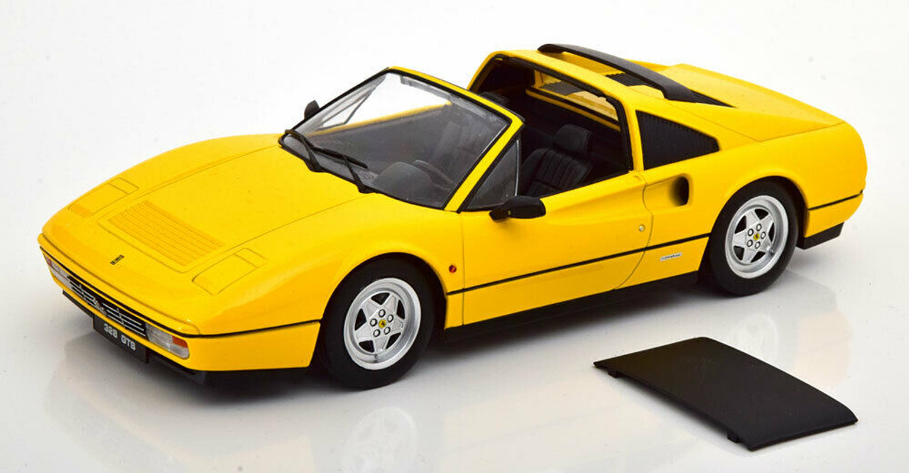 1/18 KK-Scale 1985 Ferrari 328 GTS (Yellow) Car Model