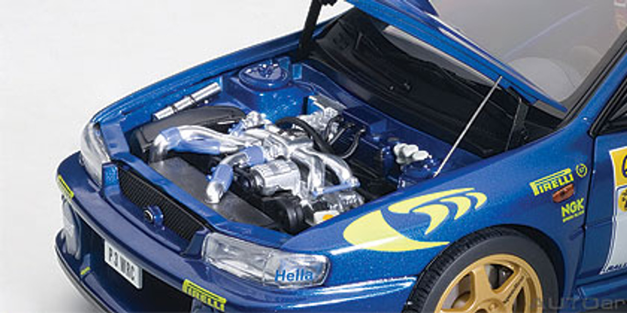 自動車 SUBARU IMPREZA WRC 1997 P.Liatti F.Pons HPI 1:43 Subaru Impreza WRC #4 Rally Tour de Corse 1997