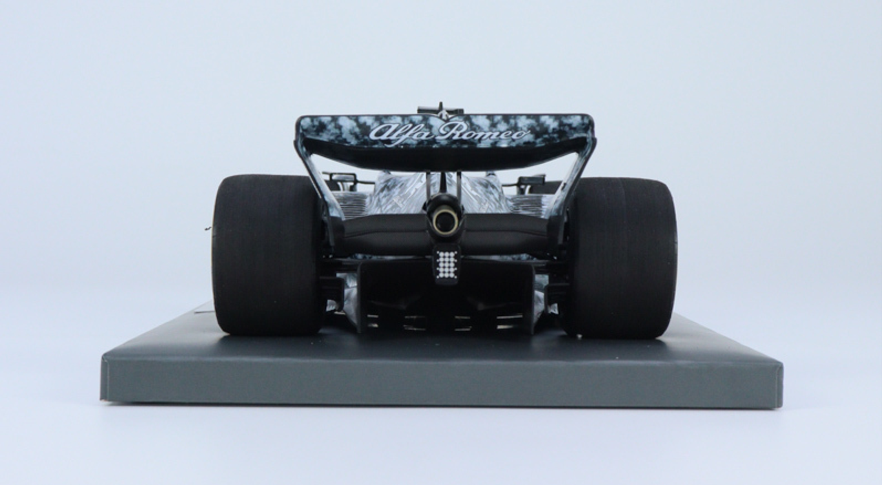 1/18 Minichamps 2022 Formula 1 Robert Kubica Alfa Romeo C42 Formula 1 Test Barcelona Car Model