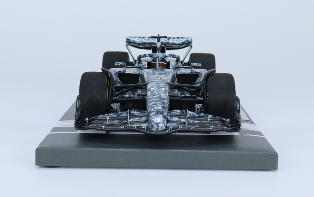  1/18 MINICHAMPS ALFA ROMEO F1 TEAM ORLEN C42 - VALTTERI BOTTAS - TESTING BARCELONA 2022 Resin Car Model