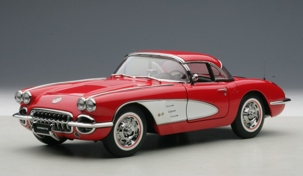 1/18 オートアートCHEVROLET CORVETTE 1959(レッド) | venezafoods.com.br