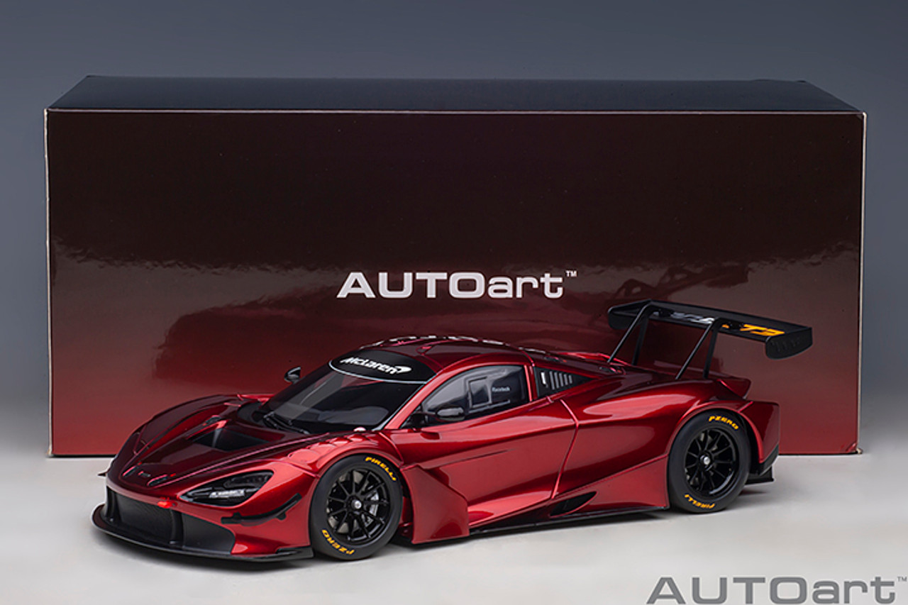 1/18 AUTOart McLaren 720S GT3 (Volcano Red) Car Model