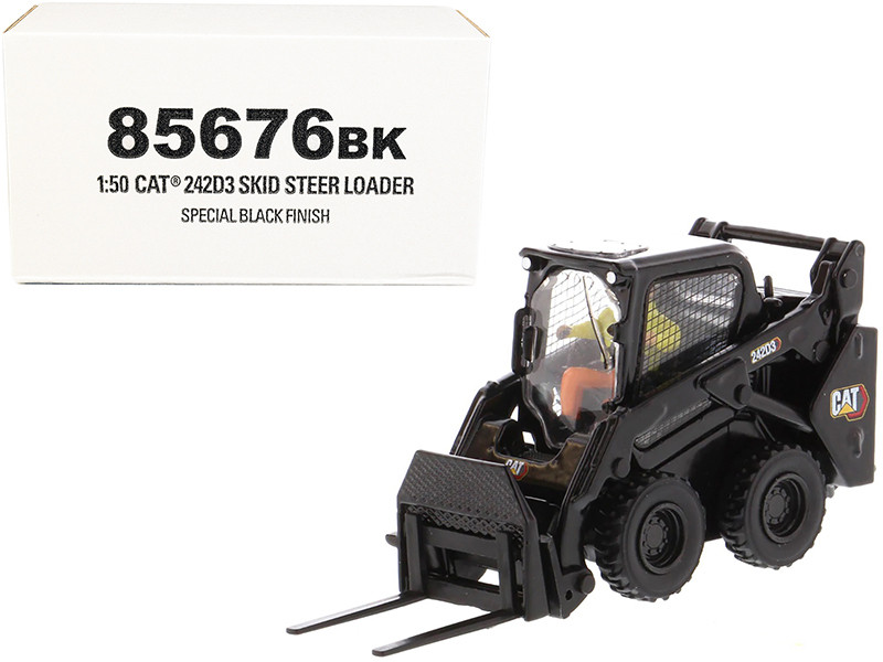 CAT Caterpillar 242D3 Skid Steer Loader with Work Tools Special