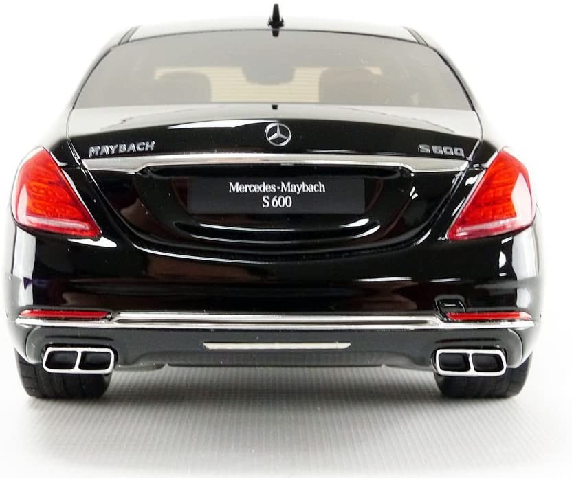 1/18 GT Spirit 2018 Mercedes Benz Maybach S600 X222 (Obsidian