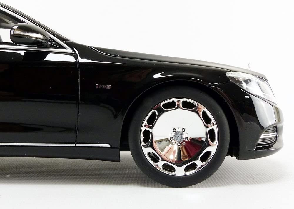 コレクション K4 1/18 GT Spirit 2018 Mercedes Benz Maybach S600 X222 (Obsidian