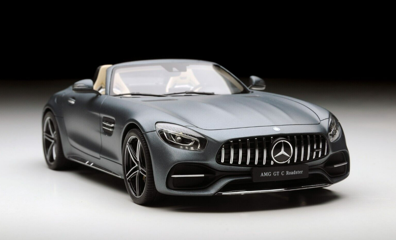 1/18 GT Spirit Mercedes-Benz AMG GT-C GTC Convertible (Matte Grey) Resin Car Model