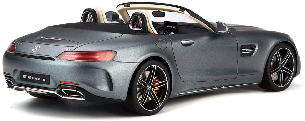 1/18 GT Spirit Mercedes-Benz AMG GT-C GTC Convertible (Matte Grey) Resin Car Model