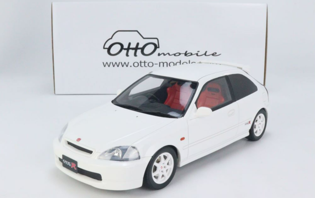 定番100%新品OttO mobile 1/18 ホンダシビック タイプR EK9 純正箱あり ミニカー