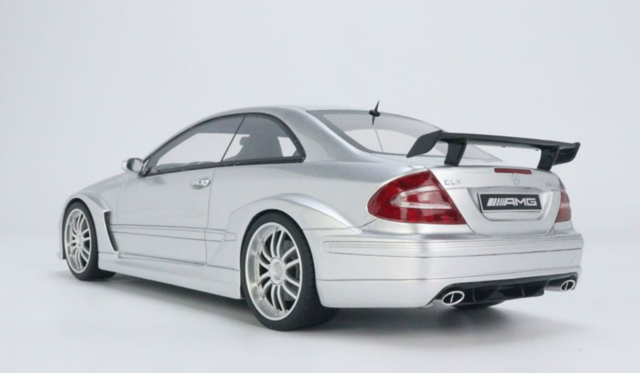 1/18 OTTO 2004 Mercedes-Benz CLK-Class AMG C209 Coupe (Silver) Resin Car Model