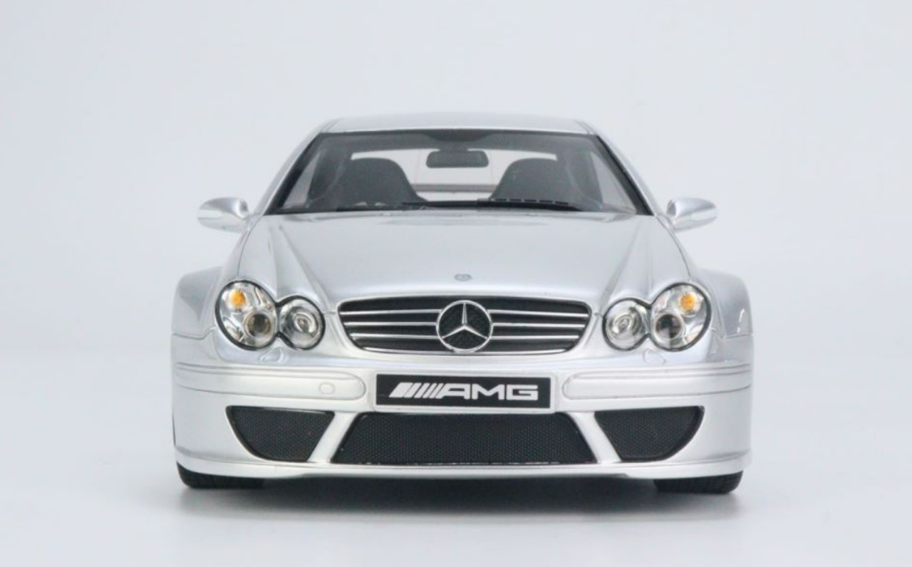 1/18 OTTO 2004 Mercedes-Benz CLK-Class AMG C209 Coupe (Silver) Resin Car Model