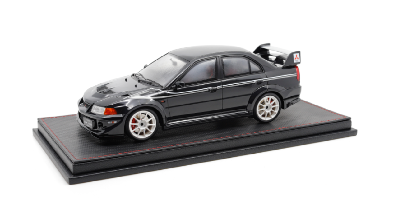 1/18 POPRACE Mitsubishi Evolution VI EVO VI Tommi Makinen Edition (Black)  Resin Car Model