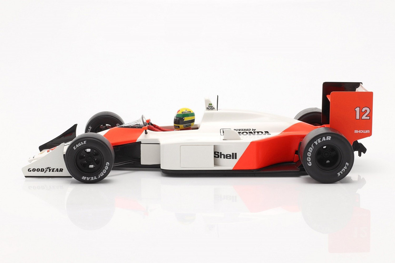 1/18 Premium X 1988 Ayrton Senna McLaren MP4/4 #12 Japan GP Formula 1 World  Champion Car Model