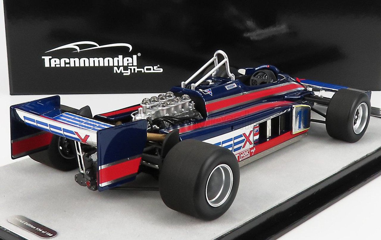 1/18 Tecnomodel 1981 Elio de Angelis Lotus 87 #11 Monaco GP Formula 1 Car Model