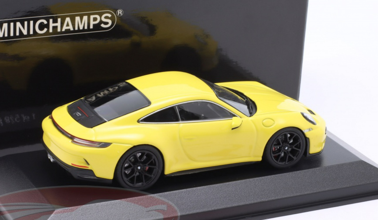 1/43 Minichamps 2021 Porsche 911 (992) GT3 Touring (Racing Yellow with ...