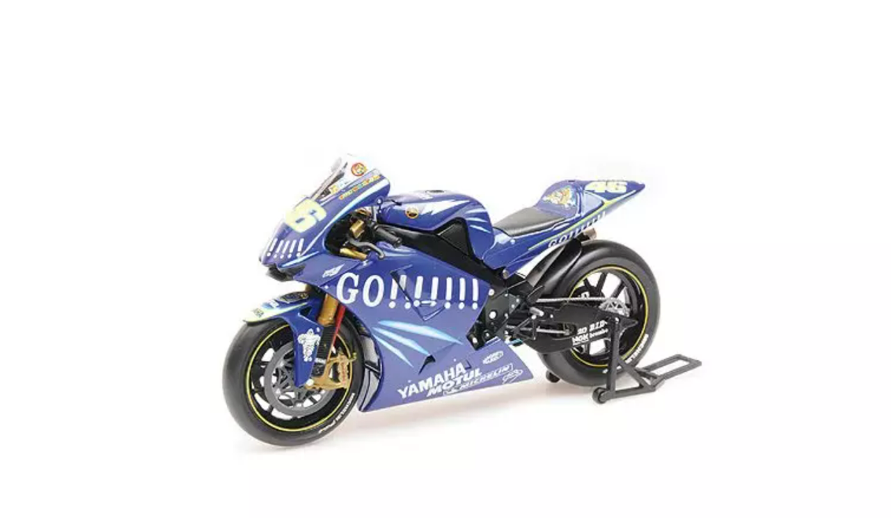 1/4 Minichamps 2004 Valentino Rossi Yamaha YZR-M1 #46 MotoGP Phillip Island  World Champion Winner Phillip Island GP Australia Model