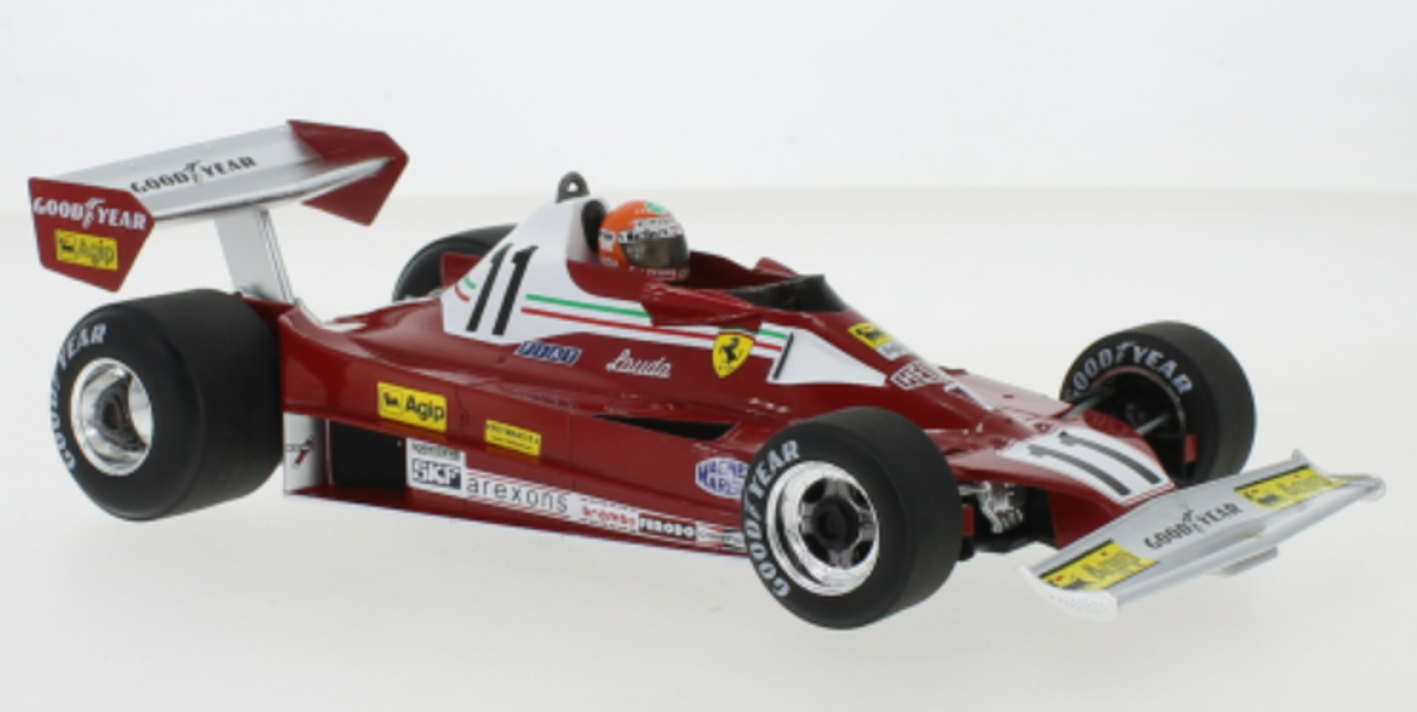 1/18 Modelcar Group Niki Lauda Ferrari 312T2B #11 Winner Zandvoort formula 1 World Champion 1977 Car Model