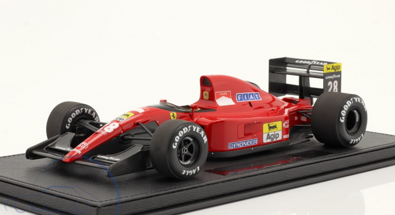 1/43 GP Replicas Gilles Villeneuve Ferrari 126CK #27 USA west GP Formula 1 1981 Car Model