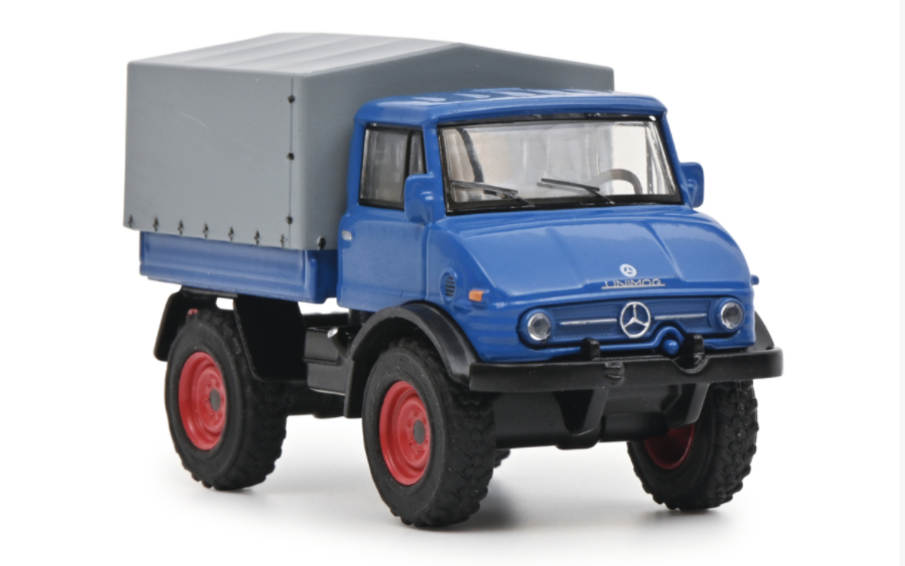  1/64 Schuco Unimog U406 blue NEW Diecast Car Model