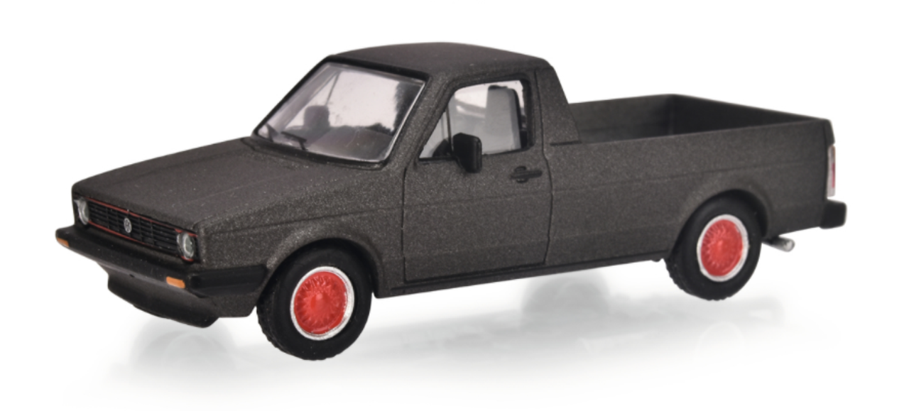  1/64 Schuco Volkswagen Caddy pick-up anthr. NEW Diecast Car Model