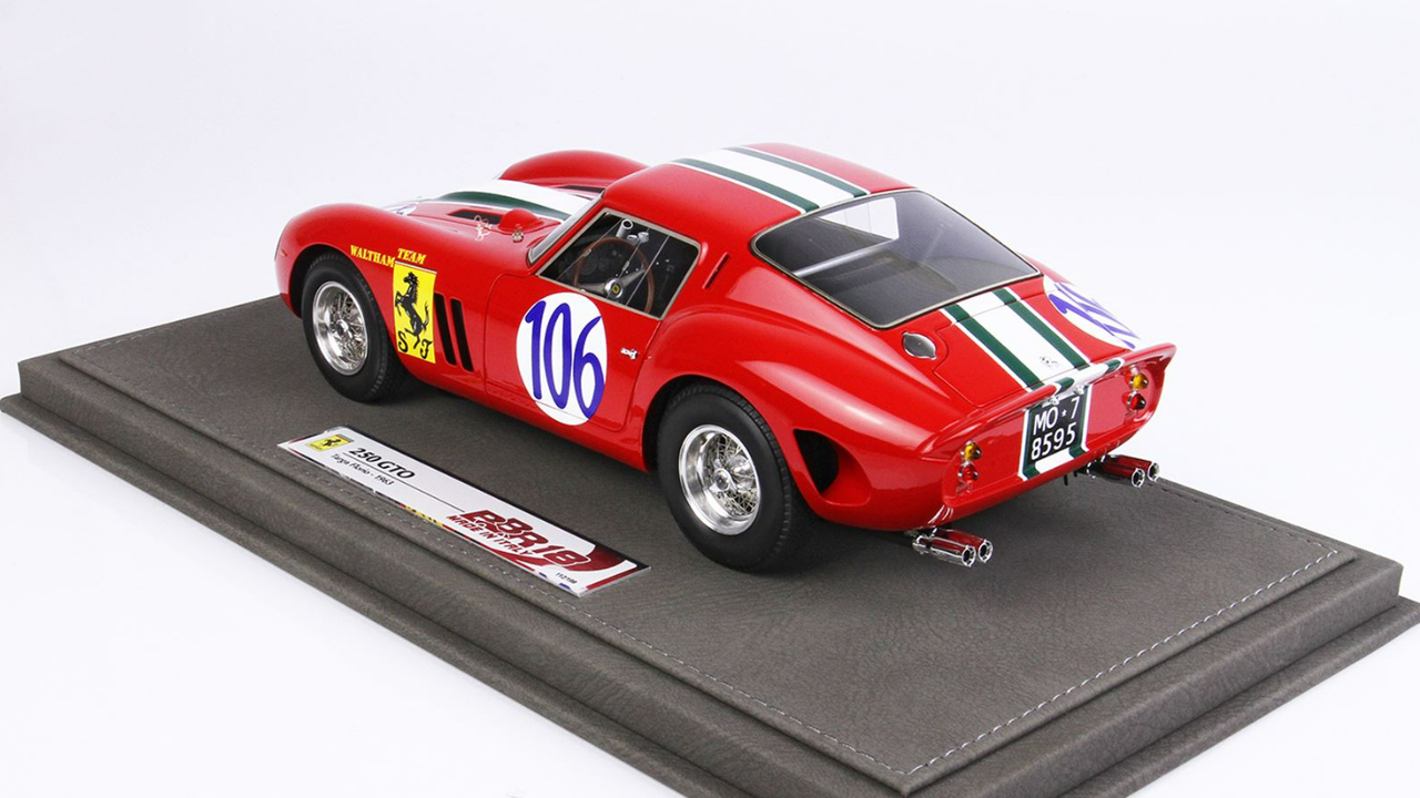 1/18 BBR Ferrari 250 GTO #106 Targa Florio 1963 Von Csazy Resin Car Model Limited