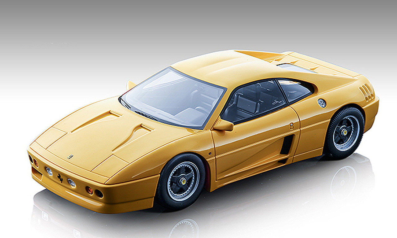 1/18 Tecnomodel 1991 Ferrari 348 Zagato (Modena Yellow) Resin Car Model Limited 105 Pieces