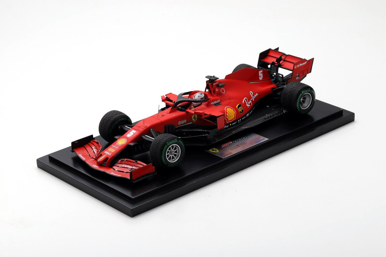 1/18 Looksmart Sebastian Vettel Ferrari SF1000 #5 3rd Turkey GP Formula 1  2020 Car Model