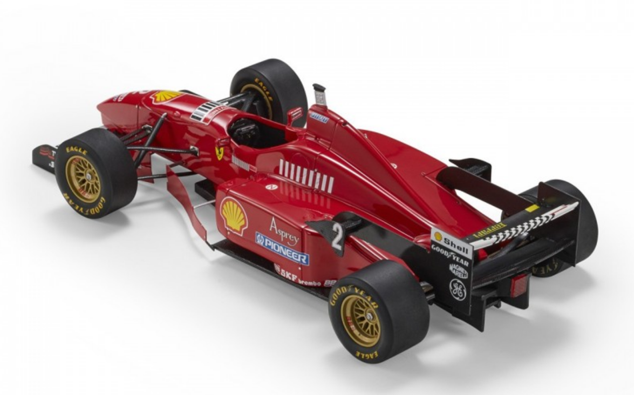 1/18 GP Replicas 1996 Formula 1 Eddie Irvine Ferrari F310 #2 Car Model