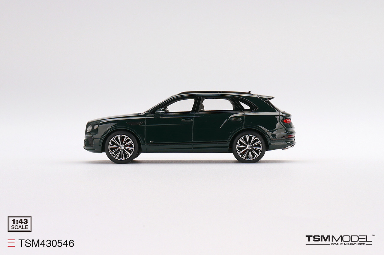 1/43 TSM Bentley Bentayga V8 2020 British Racing Green Resin Car Model