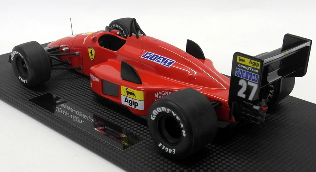 1/18 GP Replicas Michele Alboreto Ferrari F1-87/88C #27 2nd Italian GP Formula 1 1988 Car Model
