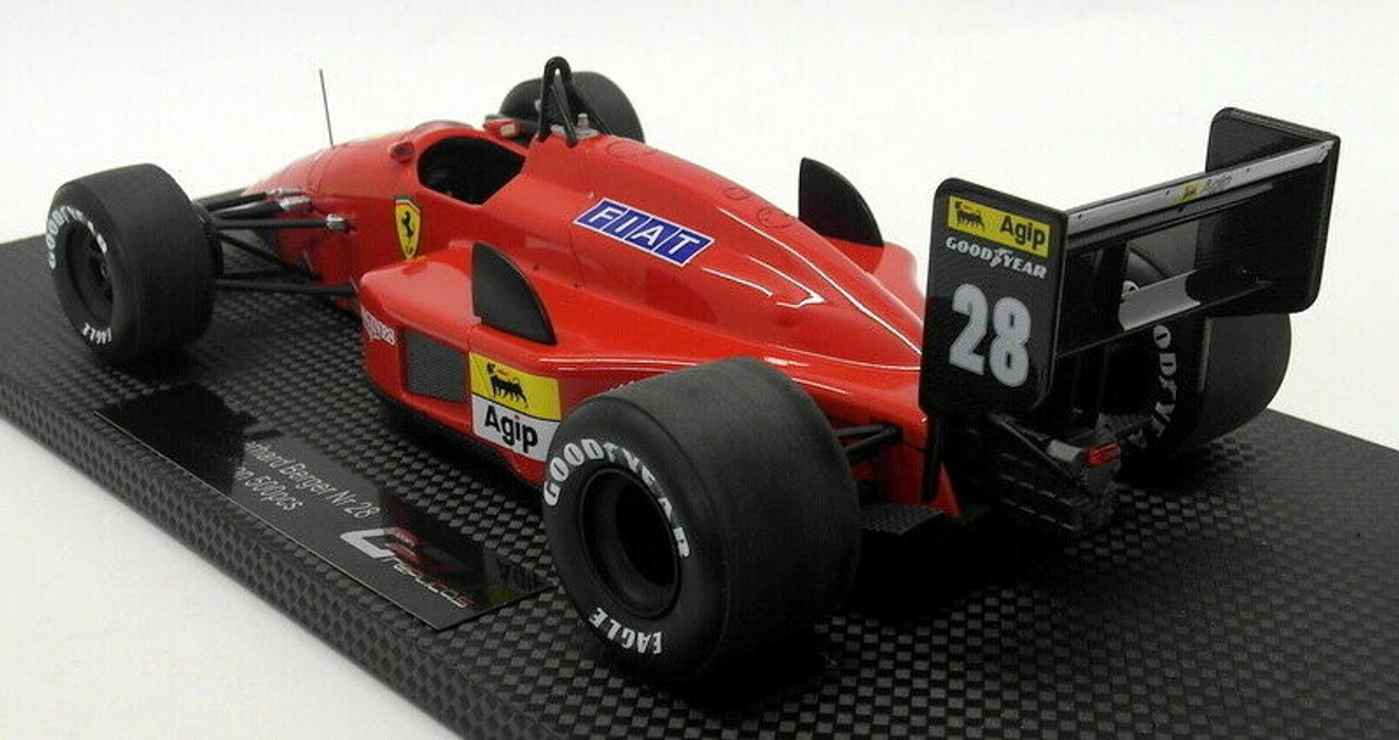 1/18 GP Replicas 1988 Gerhard Berger Ferrari F1-87/88C #28 winner Italian GP Formula 1 Car Model