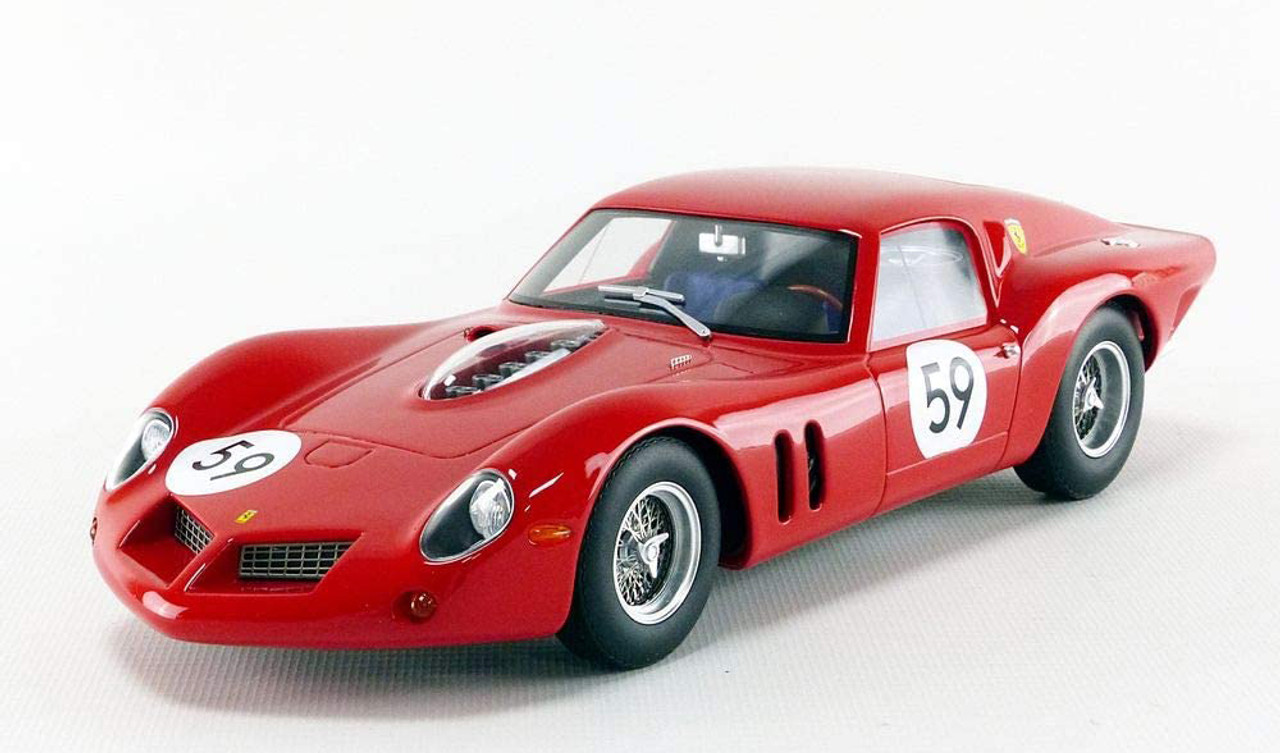 1/18 CMR 1963 Ferrari 250 GT Drogo #59 5th 1000km Nürburgring Gérard Langlois van Ophem, Léon Dernier Car Model