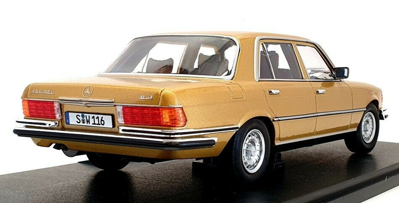 1/18 iScale 1975-1980 Mercedes-Benz S-class 450 SEL 6.9 (W116) (Gold) Car  Model