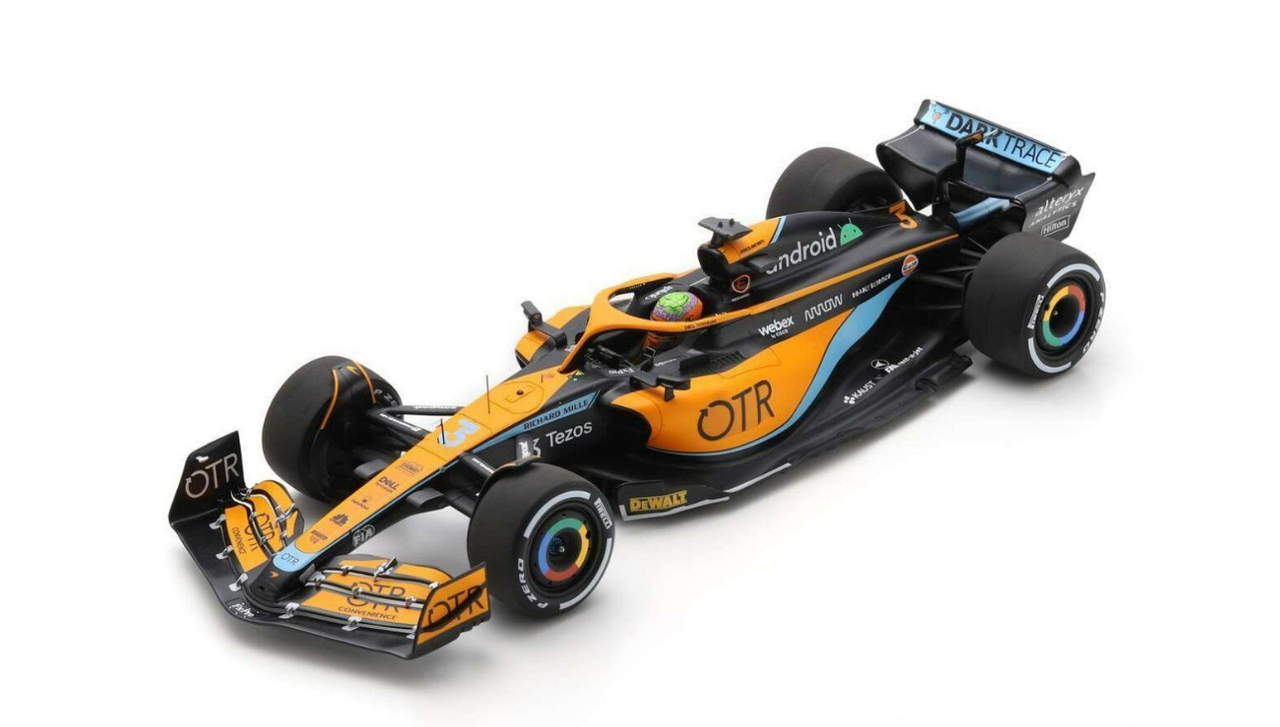1/18 Spark 2022 Formula 1 Daniel Ricciardo McLaren MCL36 #3 6th ...