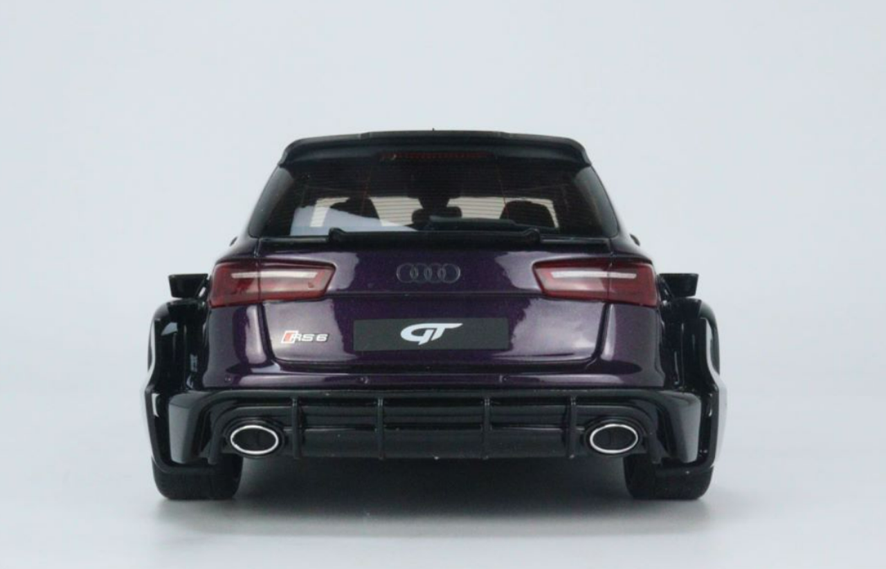 GT SPIRIT GT864 AUDI RS6 AVANT (C7) BODY KIT DARK VIOLET 1:18 Modellino