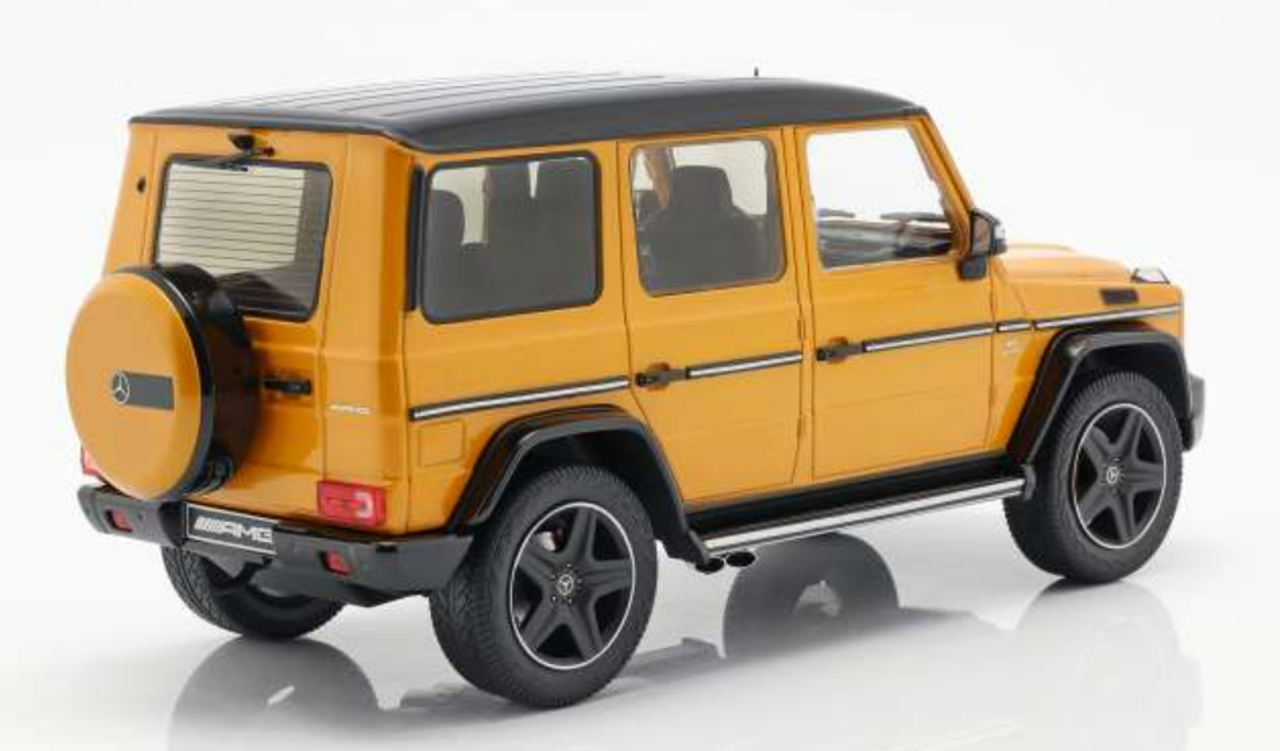 1/18 iScale Mercedes-Benz G-Class G63 AMG (Solarbeam Yellow) Diecast Car Model