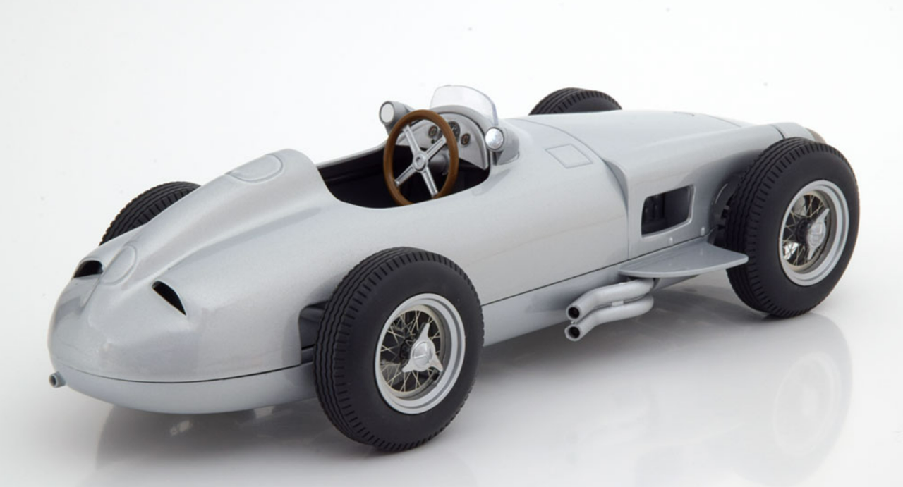 1/18 iScale 1954 1955 Mercedes-Benz W196 Plain Body Edition Formula 1 Diecast Car Model