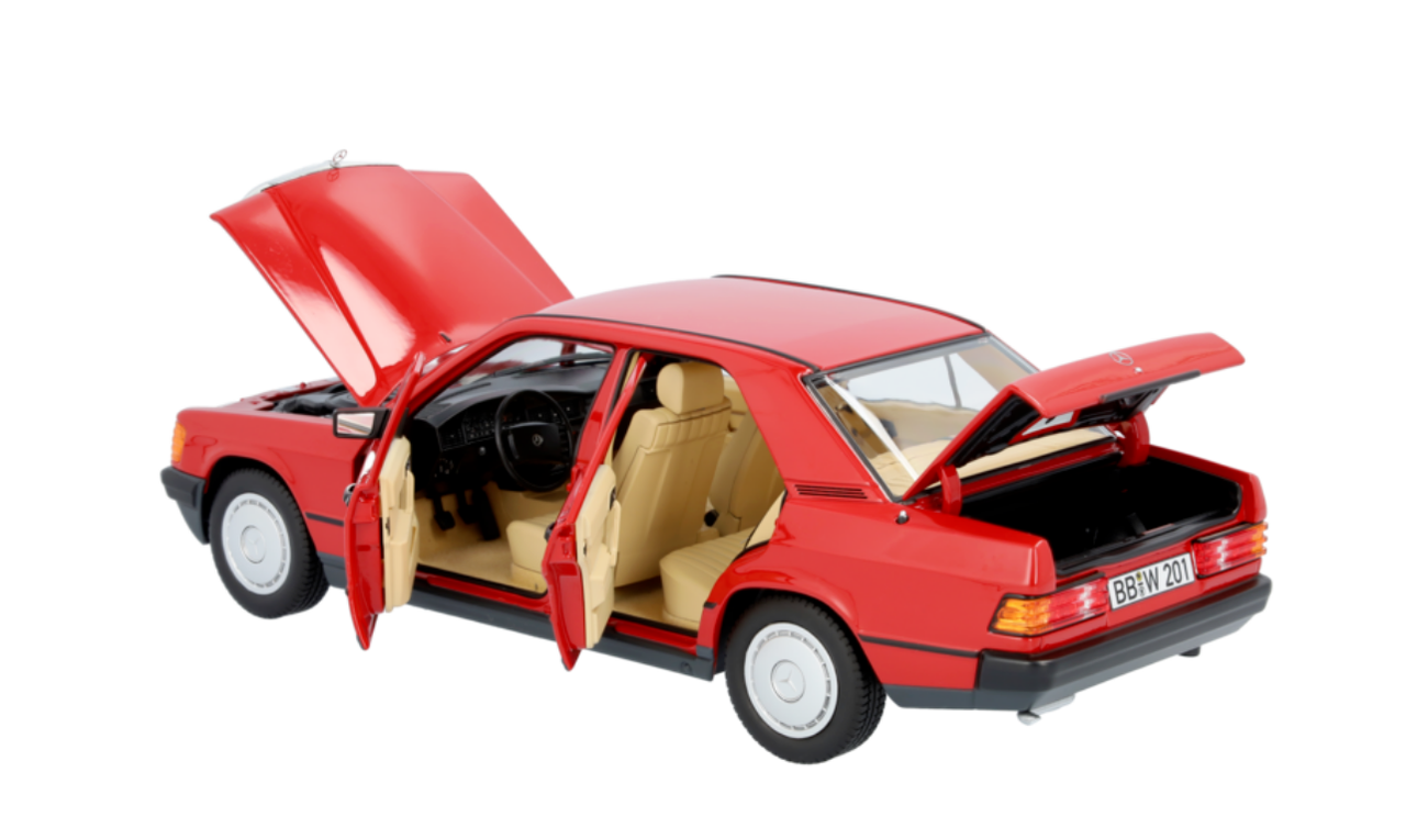 ｊ*ａ様 1/18 ノレブ　 NOREV Mercedes-Benz 190E norev 1/18 Mercedes Benz 190E W201 1982-1988 red メルセデス ベンツ